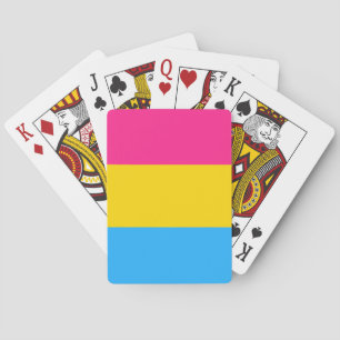 Baralho Sinalizador do Orgulho Pansexual LGBTQ