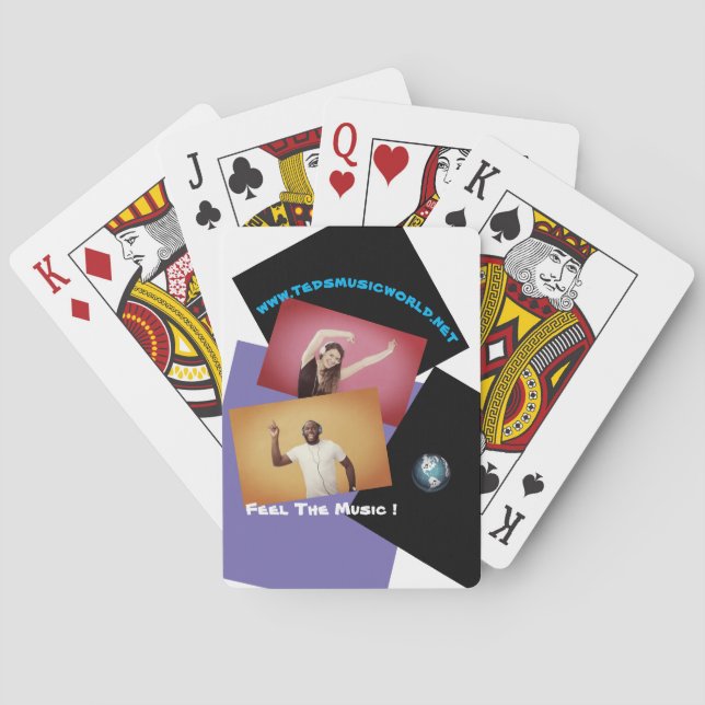 Baralho Sinta A Música (Verso)