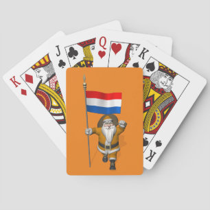 Baralho Sinterklaas Com Sinal Dos Países Baixos