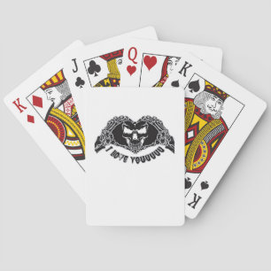 Baralho Skeleton Hands Skull, Design Halloween Para Backgr