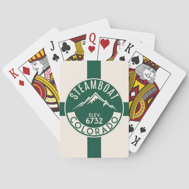Baralho Ski Steamboat Playing Cards (Verso)