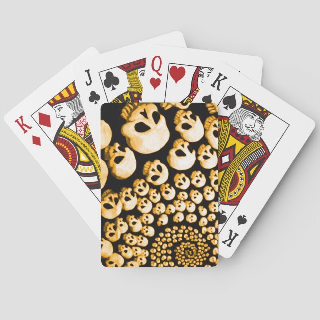Baralho Skulls Cyclone (Verso)