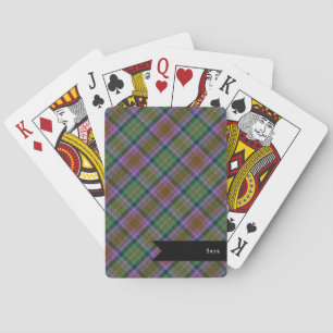 Baralho Skye Green Violet Earth Xadrez Tartan