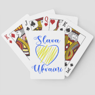 Baralho Slogan Slava Ucraniano Glória à Ucrânia