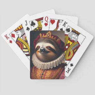 Baralho Sloth Renaissance King