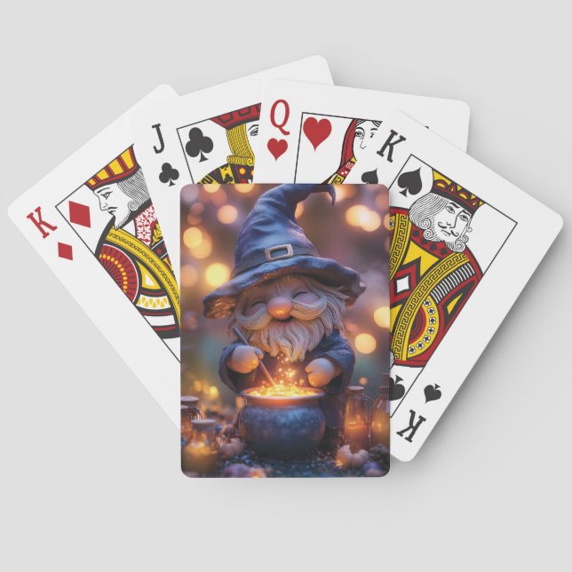 Baralho Smiling Gnome Stirring Magic Pote (Verso)