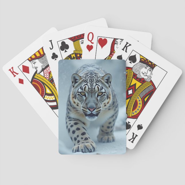 Baralho Snow Tiger  (Verso)