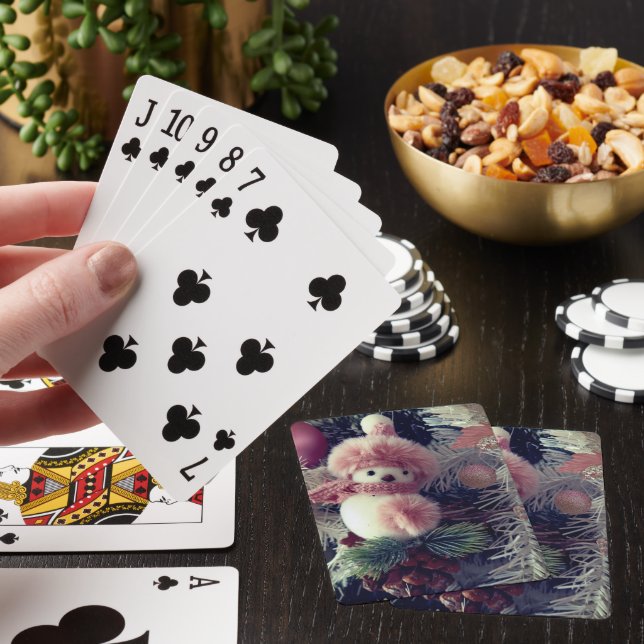 Baralho Snowman Christmas Playing Cards (In situ)