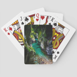 Baralho Soca gorge na Eslovênia