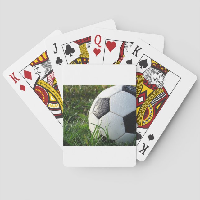 Baralho Soccer~ Foot Ball no campo (Verso)