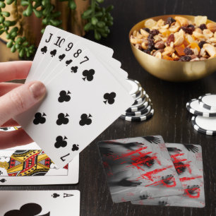 Baralho Sombra da folha LGBTQIA de Halloween Feliz de Slip