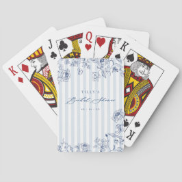 Baralho Something Blue Playing Cards Bridal Shower Game