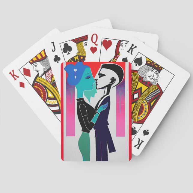 Baralho Somos só nós, querida Arte Retroacesa (Verso)