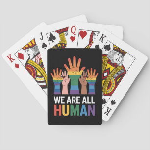 Baralho Somos Todos Humanos, Gritos LGBTQ LGBT, Levantando