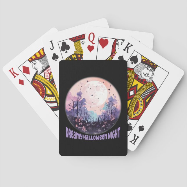 Baralho Sonhadora Noite de Halloween (Verso)