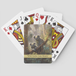 Baralho Sonhos de Floresta Koala, personalizados