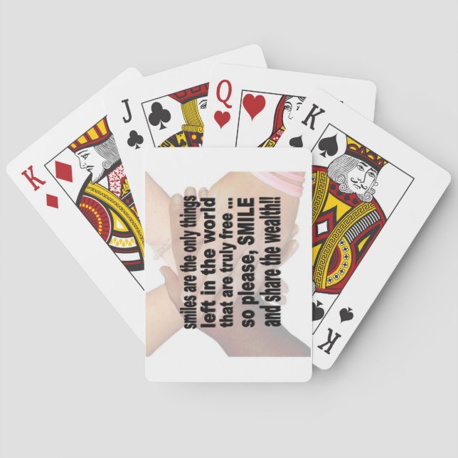 Baralho Sorrisos são livres (Verso)