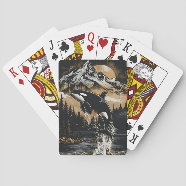 Baralho Sou Cartões De Jogar Colúmbia Britânica (Verso)