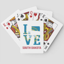 Baralho South Dakota State Love USA