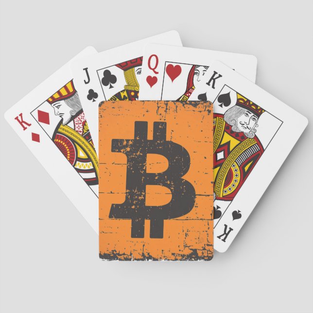 Baralho Spielkarten Bitcoin (Verso)