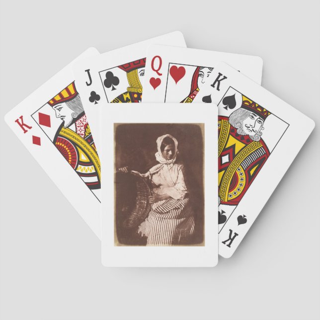 Baralho Sra. Hall, Newhaven, c.1843-47 (impressão de papel (Verso)