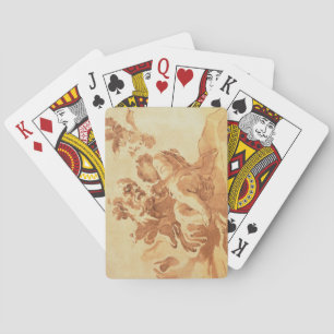 Baralho St Joseph adorador a criança do cristo (caneta,