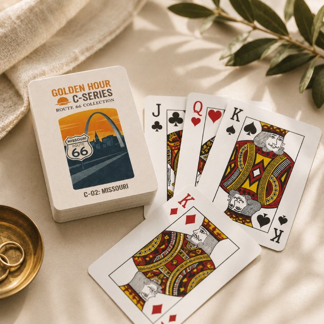 Baralho St. Louis Centennial Gateway Sunset Deck (Criador carregado)