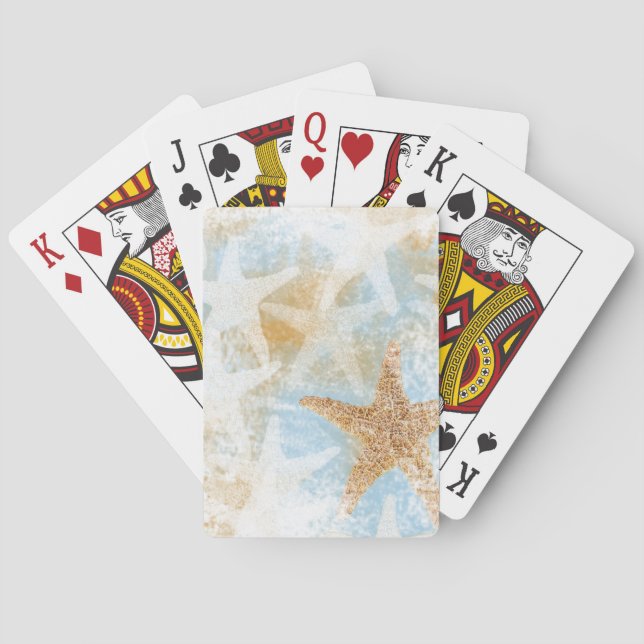 Baralho Starfish Sea Star Art (Verso)