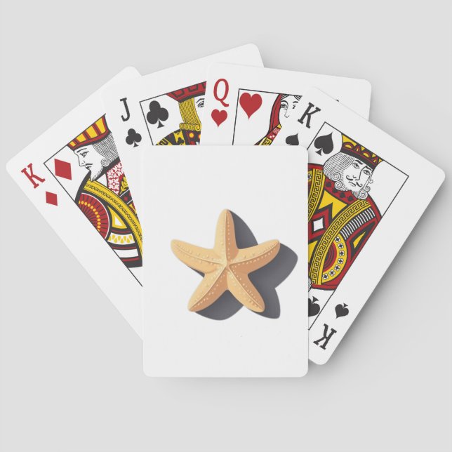 Baralho Starfish with Its Shadow (Verso)