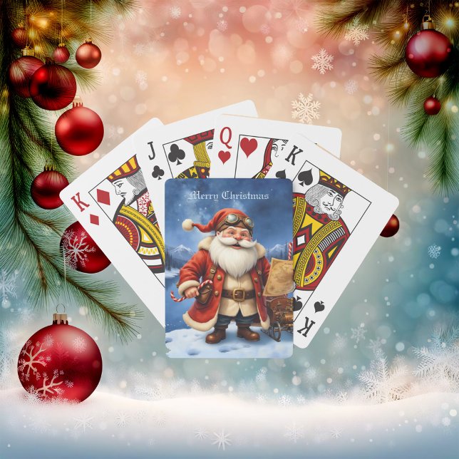 Baralho Steampunk Santa Claus – Vintage Christmas Adventur (Criador carregado)