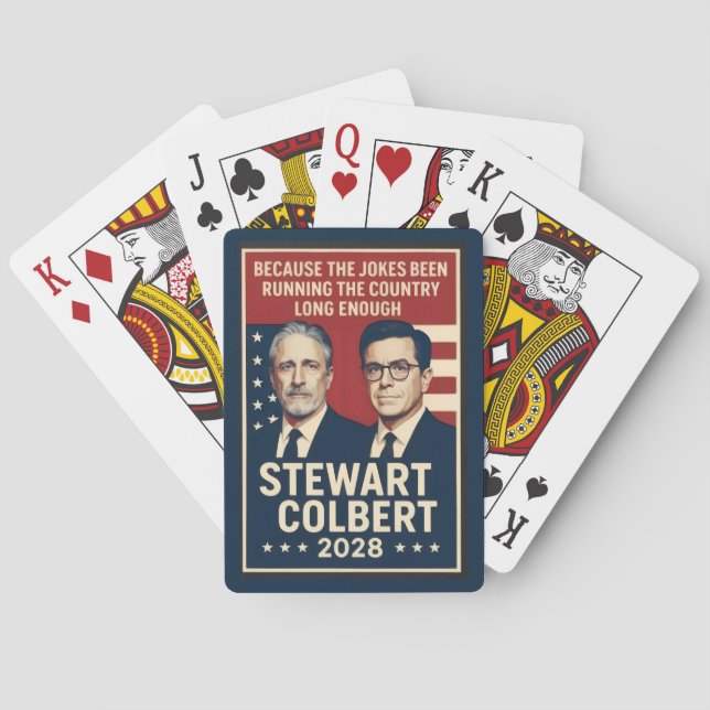 Baralho Stewart/Colbert 2028 (Verso)