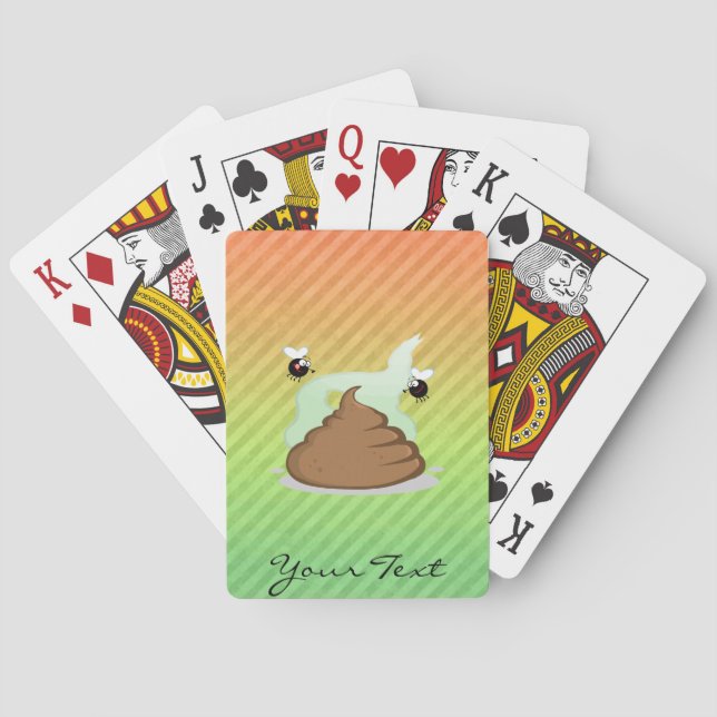 Baralho Stinky Poo design (Verso)