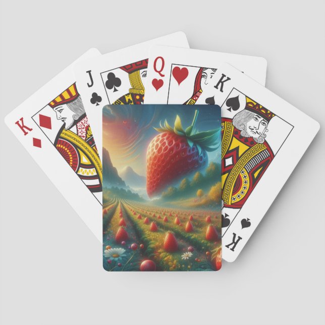 Baralho Strawberry Field of Dreams (Verso)