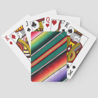 Baralho Stripe Colorida Mexicana no Sodoeste