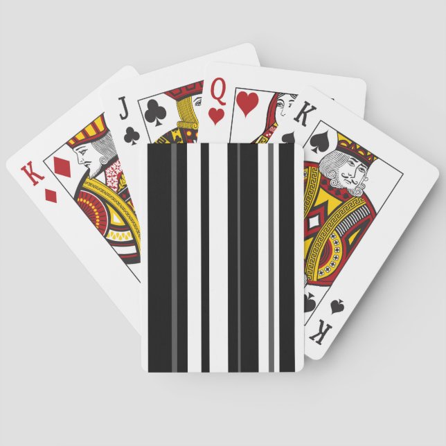 Baralho Stripe de Humbug vertical (Verso)