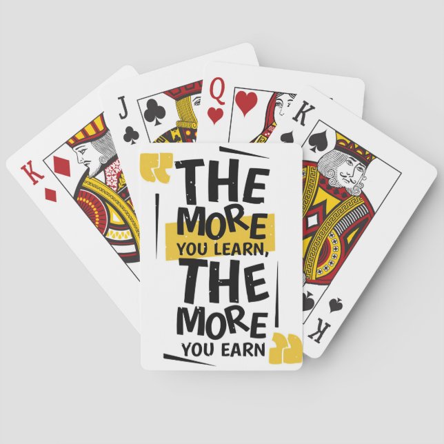 Baralho Sucesso Cite O Mais Que Você Aprende (Verso)