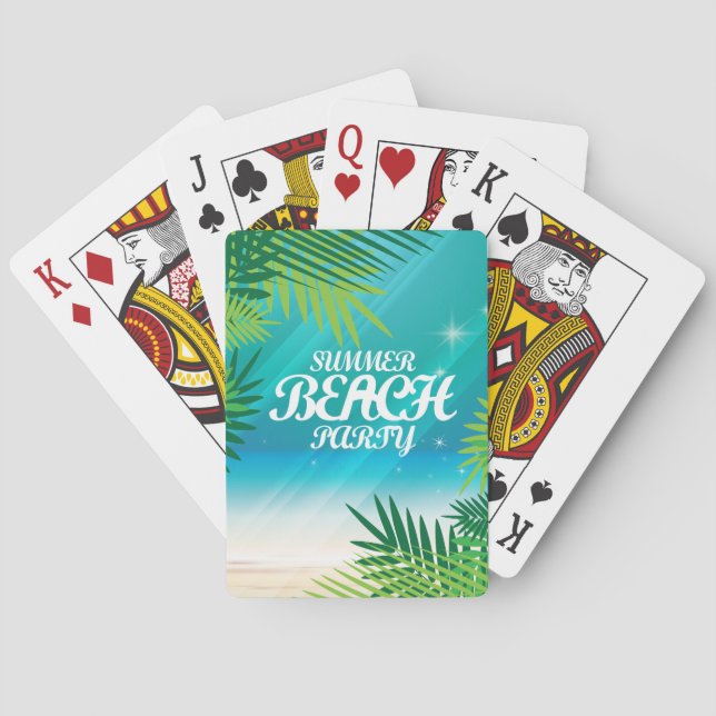 Baralho Summer Beach Party (Verso)