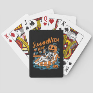 Baralho Summerwin Vibes Spooky Summer Pumpkin Cute