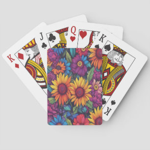 Baralho Sunflower Floral #212 - Placas De Brincadeira