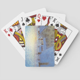 Baralho Sunrise sobre os telhados (por Eugène Jansson)