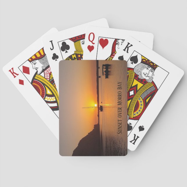 Baralho Sunset Morro Bay (Verso)