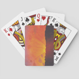 Baralho Sunset, Orange Sky (por Félix Vallotton)