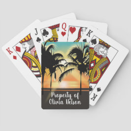 Baralho Sunset tropical