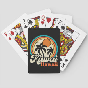 Baralho Surfando Kawaii Havaí