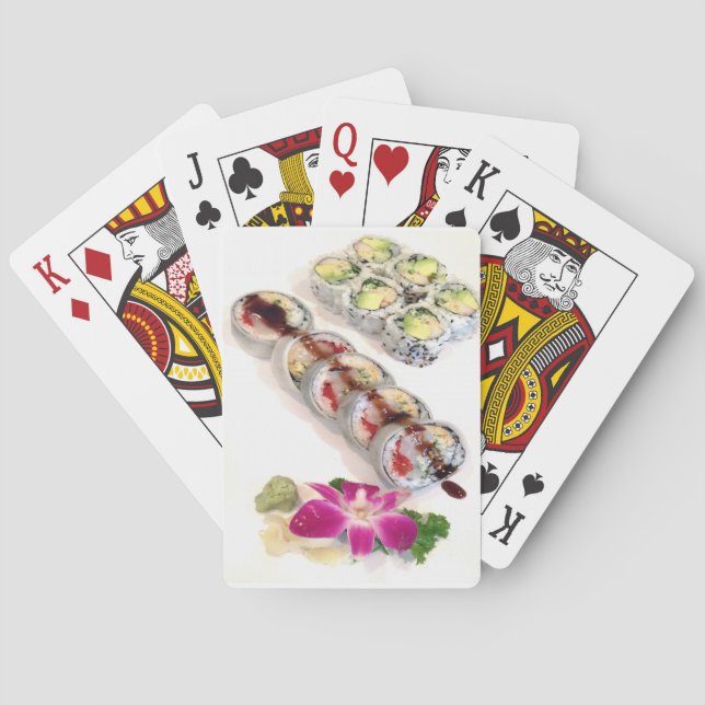 Baralho Sushi Califórnia Rolls (Verso)