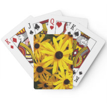 Suspensões de Olhos Pretos Amarelos Florais