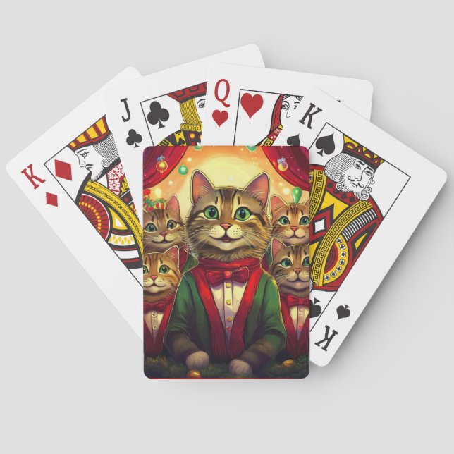 Baralho Tabby Cat Choir (Verso)