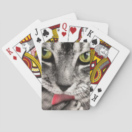 Baralho Tabby Cat Licing Paw