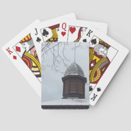 Baralho Tabernacle Cross in Snow - Martha's Vineyard