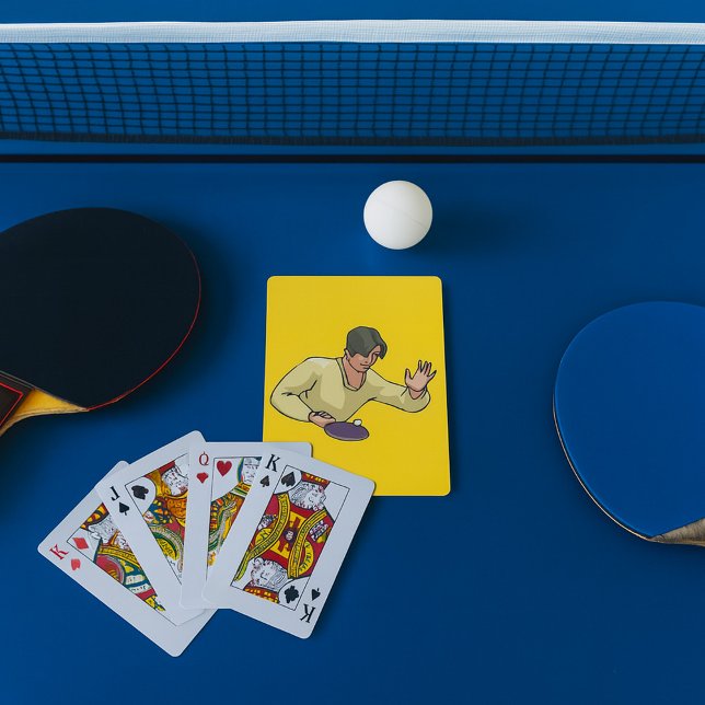 Baralho Table Tennis Player Playing Cards (Criador carregado)
